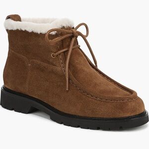NEW Vince Sierra Genuine Shearling Boot in Elmwood